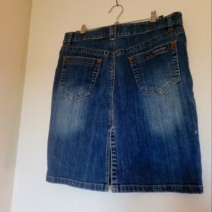 Calvin Klein denim skirt